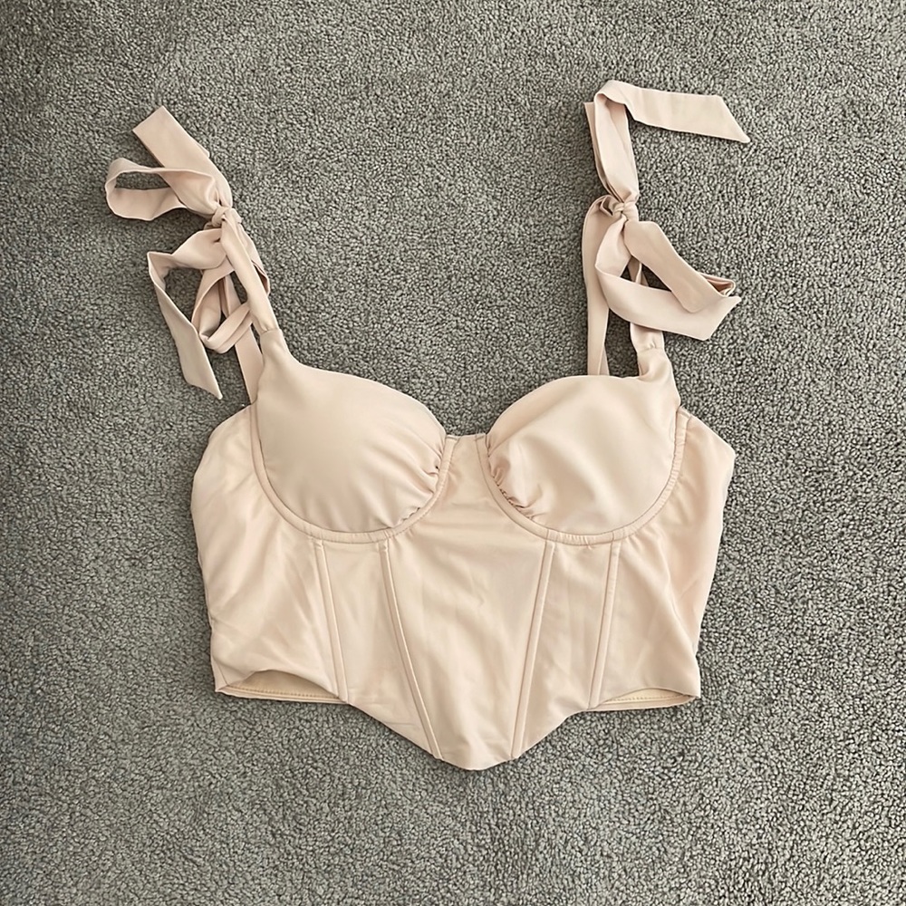 Nude Corset Top